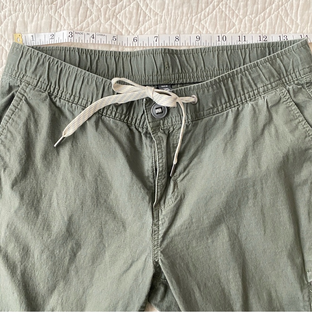 Vuori Ripstop Army Green Active Hiking Camping Pants Size S - Picture 5 of 12